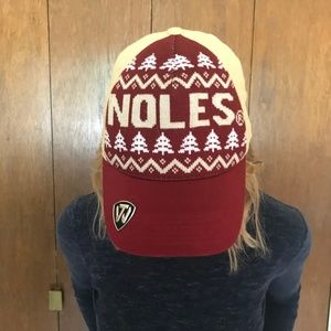 FSU Seminoles Christmas Baseball Cap
